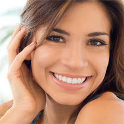 Picture of a woman smiling back at the camera
