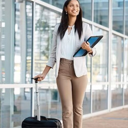 Picture of a beautiful young woman smiling